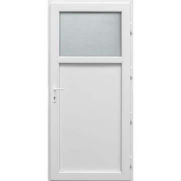 CanDo Dráva 100x210 cm Fehér Műanyag Mellékbejárati Ajtó (Gyártási méret 98x208)