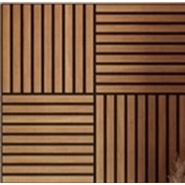 CanDo Decowall Tile falpanel, bronz tölgy 50x50x1,8cm (4 db) 