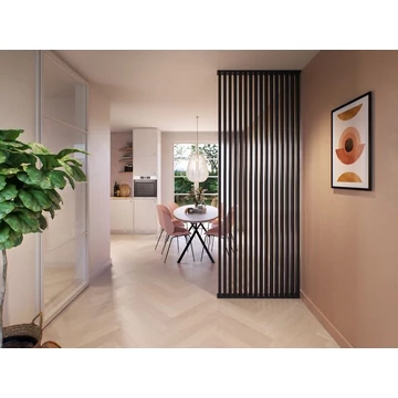 CanDo Decowall térelválasztó szett, 90° MDF láva fekete 270x100x7cm