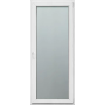 90x210 Cm Bukó-Nyíló Cando műanyag erkélyajtó 3 rétegű üveggel