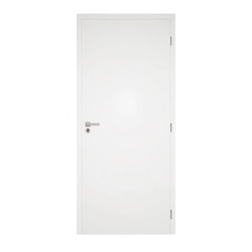 Dekorfóliás beltéri ajtó fehér 75x210cm tele
