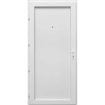CanDo Zala 100x210 cm Fehér Műanyag Mellékbejárati Ajtó (Gyártási méret 98x208)