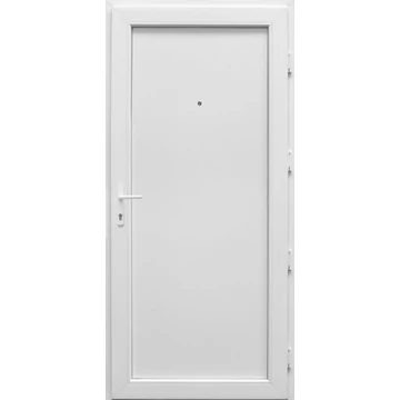 CanDo Zala 100x210 cm Fehér Műanyag Mellékbejárati Ajtó (Gyártási méret 98x208)