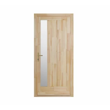 Meriga üveges fa bejárati ajtó 100x210 cm 