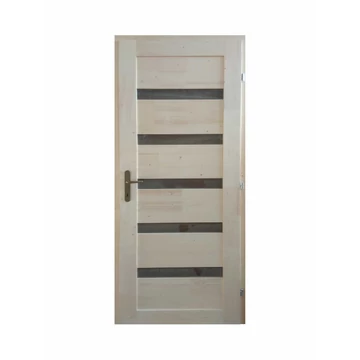 Tihany üveges fa beltéri ajtó 75x210 cm 