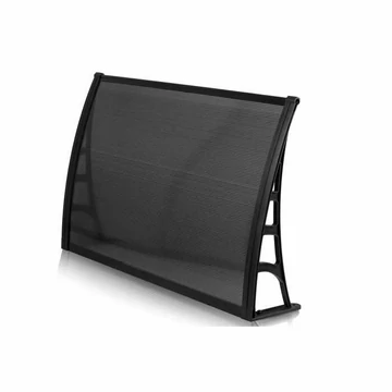 CanDo LOTUS-1 polikarbonát előtető 70x120cm bronz/fekete