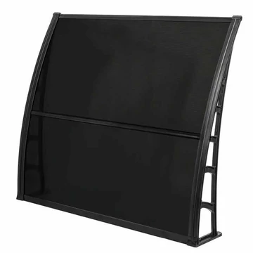 CanDo LUPIN-1 polikarbonát előtető 105x120cm bronz/fekete