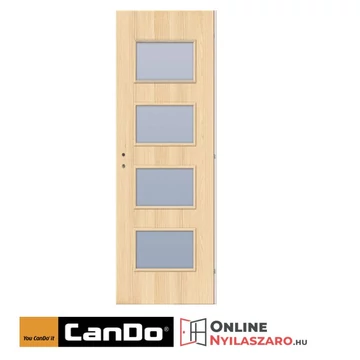 Beltéri ajtó coimbra 90x210cm Merano üveges (ajtólap tokkal)