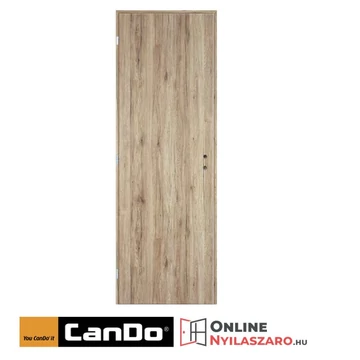 Beltéri ajtó csomós tölgy 75x210cm tömör (ajtólap tokkal)