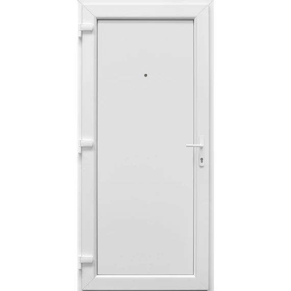 CanDo Sevilla 100x210 cm Fehér Műanyag Bejárati Ajtó (Gyártási méret 98x208)