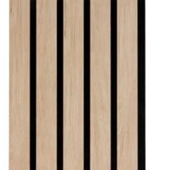 CanDo Decowall Advanced akusztik falpanel, natúr tölgy 260x30x1,7cm