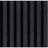 Kép 1/20 - CanDo Decowall akusztik falpanel, láva fekete 260x30x1,7cm