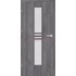 Kép 3/5 - Beltéri ajtó szürke tölgy 90x210cm Nida2 üveges (ajtólap tokkal)