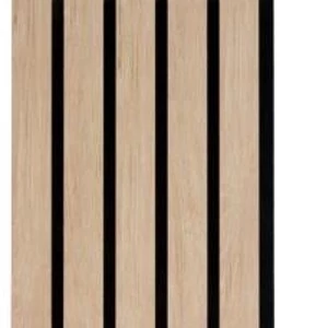 CanDo Decowall Advanced akusztik falpanel, natúr tölgy 260x30x1,7cm
